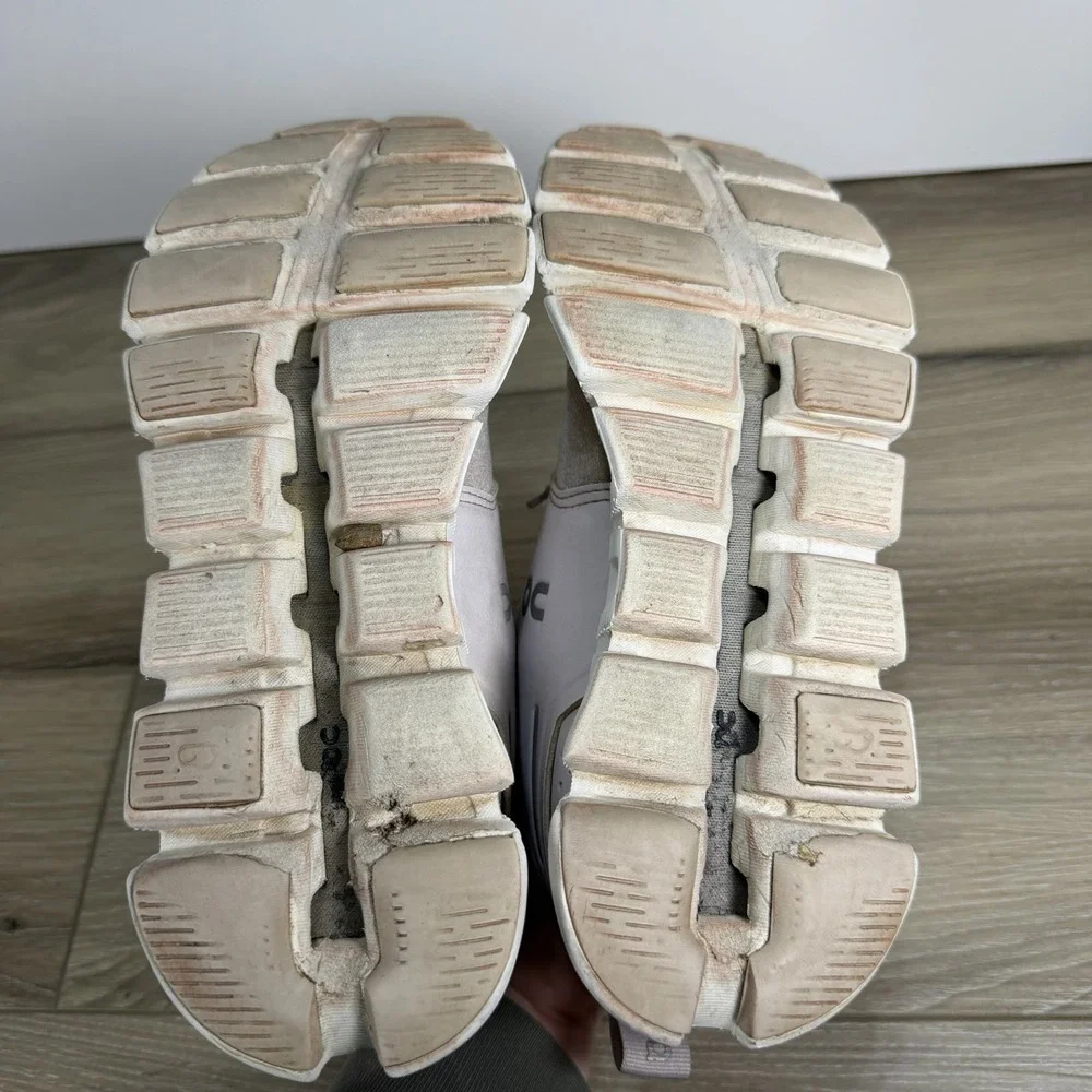 On Cloud 5 Terry Women's Glacier/Lunar Gray Size 6 US Running Shoes Sneakers